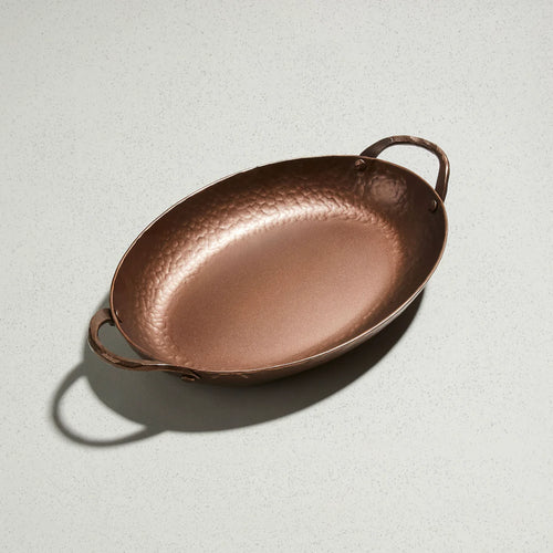 Smithey Ironware Carbon Steel Oval Roaster