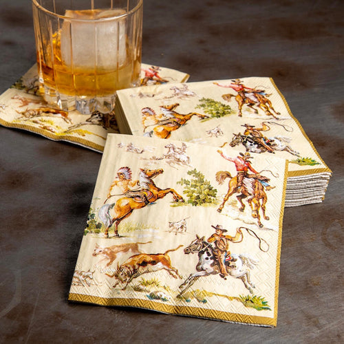 Wild West Cocktail Napkins