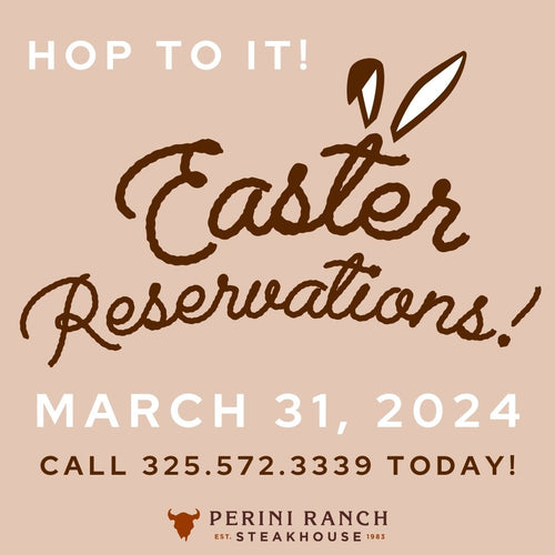 Reservations Open for Easter Weekend!