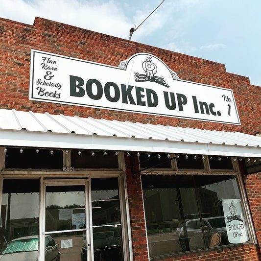 Photo of the famed bookstore "Booked Up" in Archer City, TX