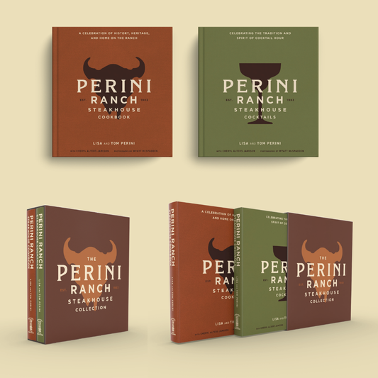 Perini Ranch Cookbook & Cocktail Book Gift Set