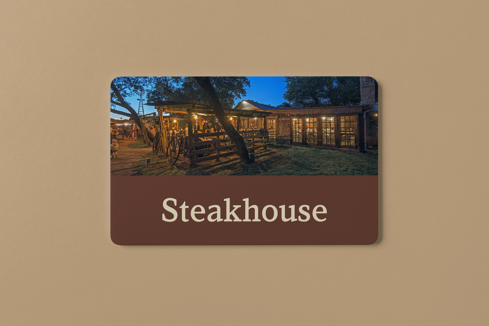 Steakhouse Digital Gift Card 100
