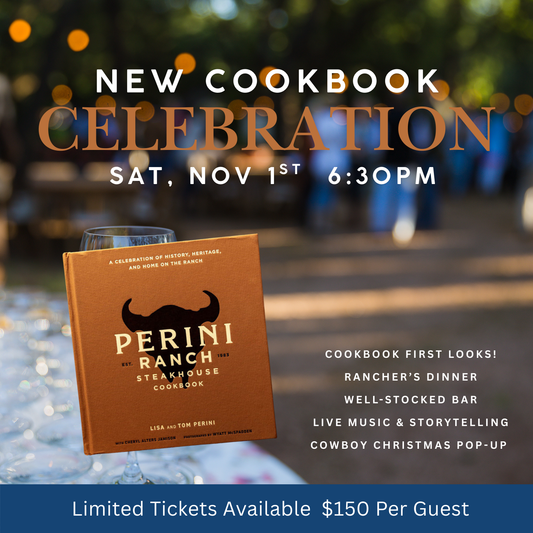 Perini Ranch Steakhouse Cookbook Release Party November 1, 2025