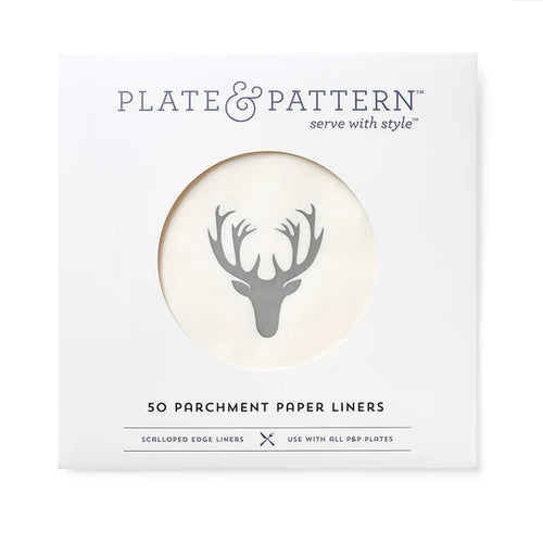 "Oh Deer" Liners by Plate & Pattern