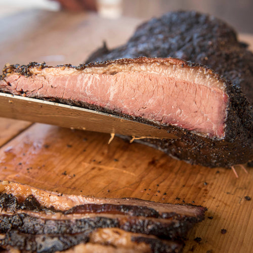 Prime Brisket, "Low and Slow" Over Mesquite